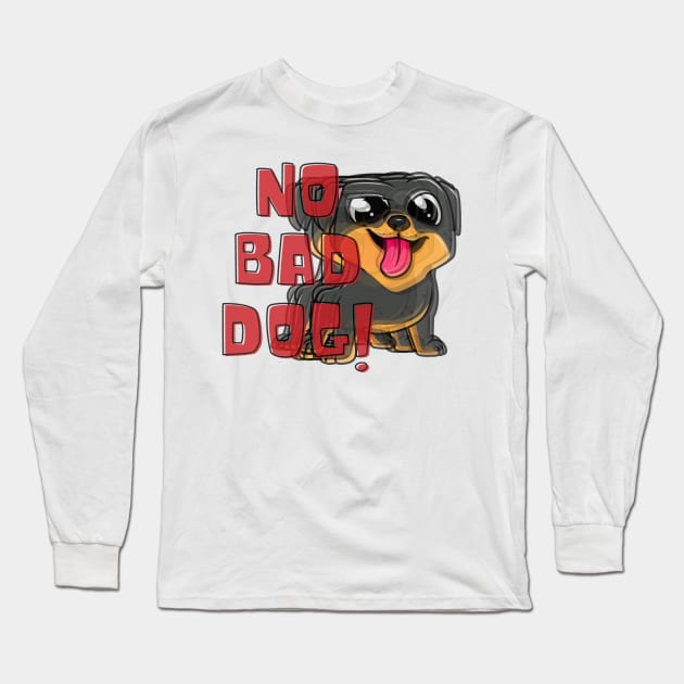 No Bad Dog #2 Designs Gift for Animal lovers Long Sleeve T-Shirt by fratdd